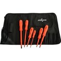 Jameson Jameson Tools 1000V Insulated Screwdriver Set, 6-Piece JT-KT-02100